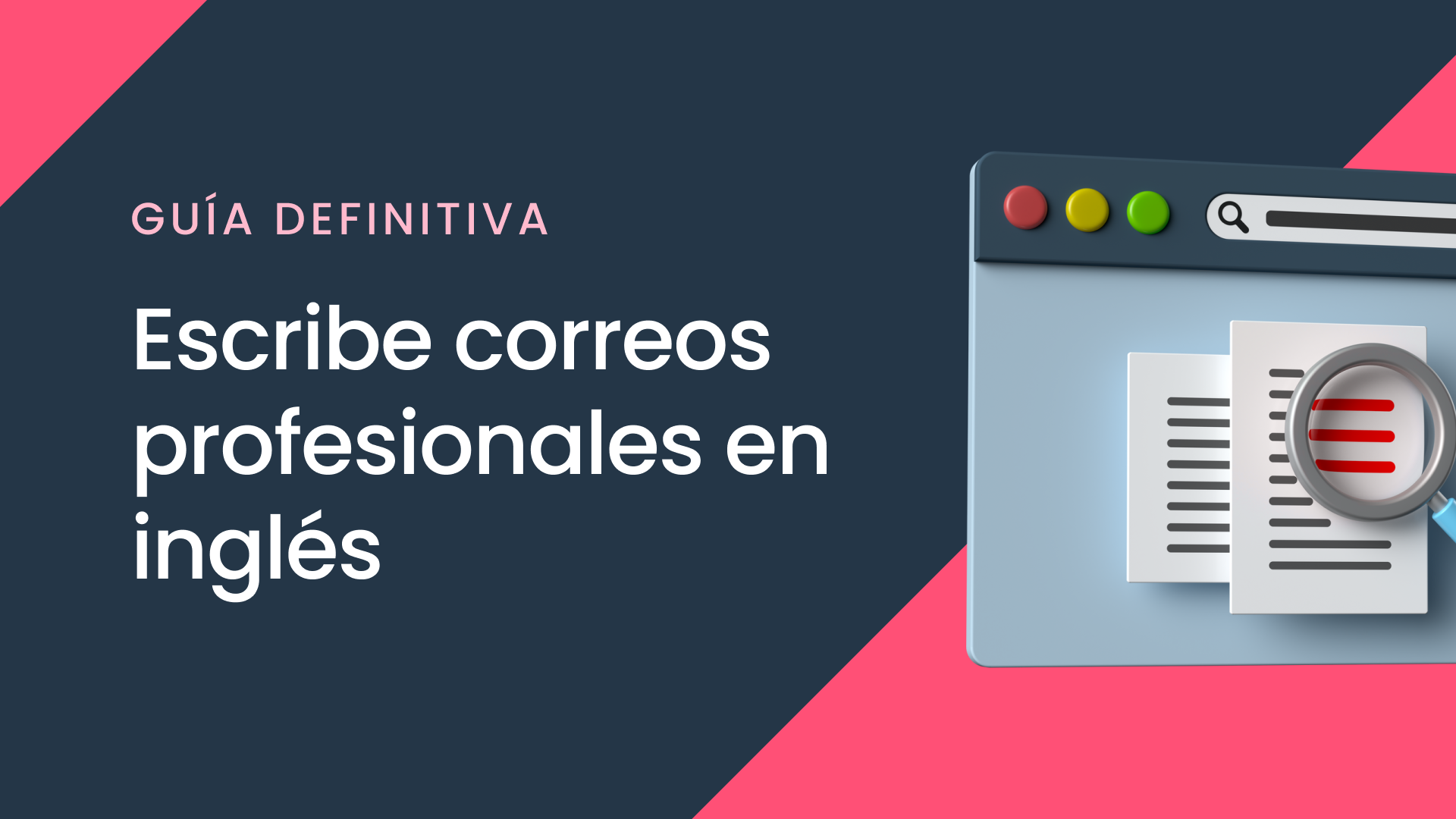 La guía para escribir correos en inglés